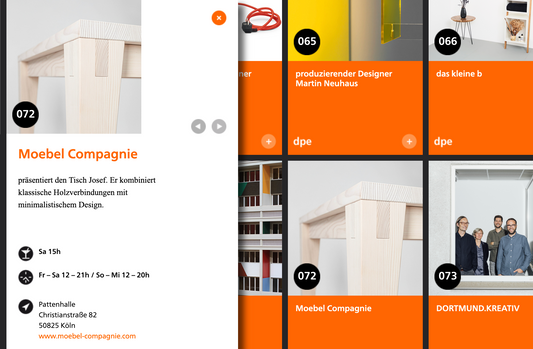 Interior Design Week Köln – Passagen – Kölner Möbelmesse