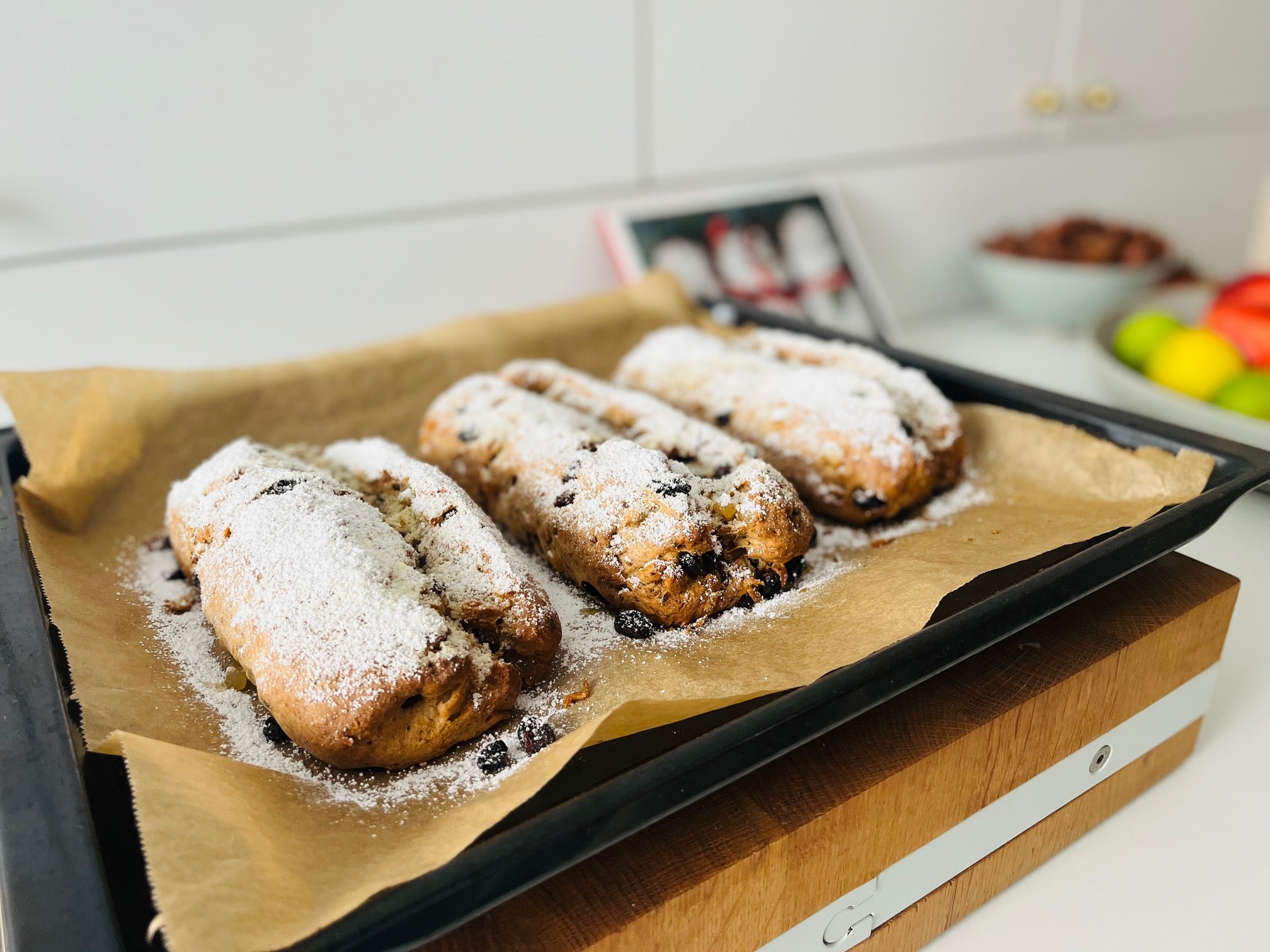 Alle Jahre wieder: Quarkstollen
